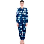  shiny blue sequins OnePiece Jumpsuit (Ladies)