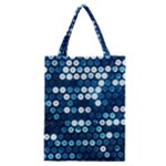  shiny blue sequins Classic Tote Bag