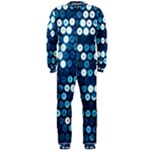  shiny blue sequins OnePiece Jumpsuit (Men)