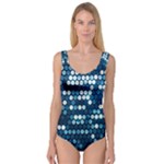  shiny blue sequins Princess Tank Leotard 