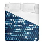  shiny blue sequins Duvet Cover (Full/ Double Size)