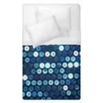  shiny blue sequins Duvet Cover (Single Size)