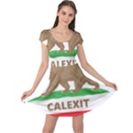 Calexit Cap Sleeve Dress