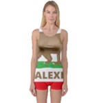 Calexit One Piece Boyleg Swimsuit