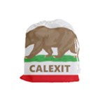 Calexit Drawstring Pouch (Large)