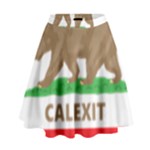 Calexit High Waist Skirt