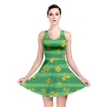 St Patricks Golden Shamrocks Reversible Skater Dress