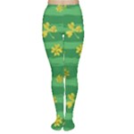 St Patricks Golden Shamrocks Tights