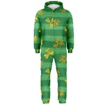 St Patricks Golden Shamrocks Hooded Jumpsuit (Men)