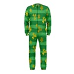 St Patricks Golden Shamrocks OnePiece Jumpsuit (Kids)