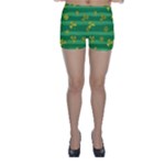 St Patricks Golden Shamrocks Skinny Shorts