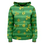 St Patricks Golden Shamrocks Women s Pullover Hoodie