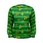 St Patricks Golden Shamrocks Women s Sweatshirt