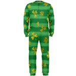 St Patricks Golden Shamrocks OnePiece Jumpsuit (Men)