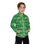 St Patricks Golden Shamrocks Wind Breaker (Kids)