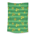 St Patricks Golden Shamrocks Small Tapestry