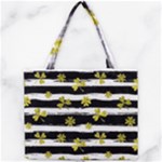 st patricks black white clover Mini Tote Bag