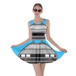 blue Delorean Skater Dress