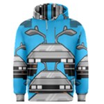 blue Delorean Men s Pullover Hoodie