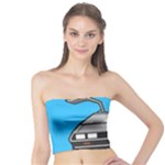 blue Delorean Tube Top