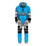 blue Delorean Hooded Jumpsuit (Kids)