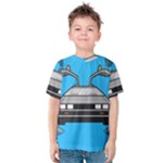 blue Delorean Kids  Cotton Tee