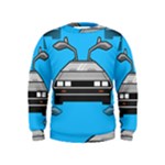 blue Delorean Kids  Sweatshirt