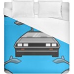 blue Delorean Duvet Cover (King Size)