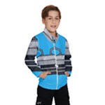 blue Delorean Wind Breaker (Kids)