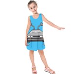 blue Delorean Kids  Sleeveless Dress