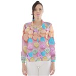 valentines candy hearts Wind Breaker (Women)