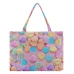 valentines candy hearts Medium Tote Bag