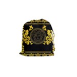 Gold Medusa Drawstring Pouch (Small)