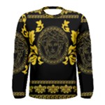 Gold Medusa Men s Long Sleeve Tee