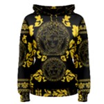 Gold Medusa Women s Pullover Hoodie