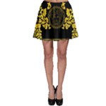 Gold Medusa Skater Skirt