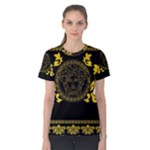 Gold Medusa Women s Cotton Tee