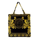 Gold Medusa Grocery Tote Bag