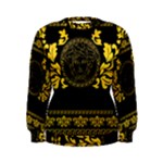 Gold Medusa Women s Sweatshirt