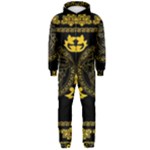 Gold Medusa Hooded Jumpsuit (Men)