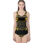 Gold Medusa One Piece Swimsuit