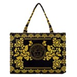 Gold Medusa Medium Tote Bag