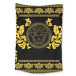 Gold Medusa Large Tapestry