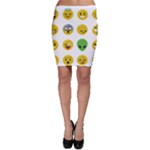 Emoji Happy Face Bodycon Skirt