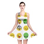 Emoji Happy Face Reversible Skater Dress