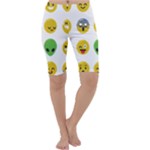 Emoji Happy Face Cropped Leggings 