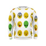 Emoji Happy Face Kids  Sweatshirt