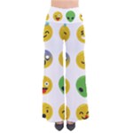 Emoji Happy Face Women s Chic Palazzo Pants 