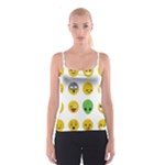 Emoji Happy Face Spaghetti Strap Top