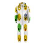 Emoji Happy Face Hooded Jumpsuit (Kids)